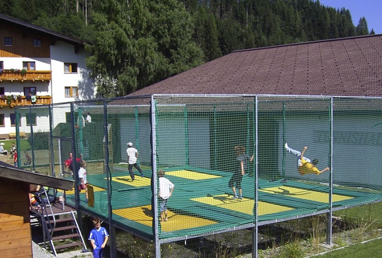 6-teilige Trampolinanlage...