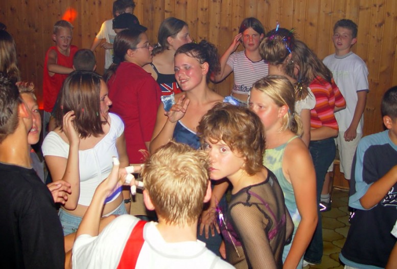 Lustiger Discoabend
