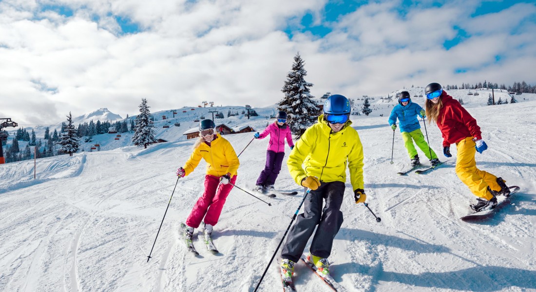 Klettern im Hochseilgarten im Urlaub im Jugendhotel Hanneshof-Stadler in Flachau